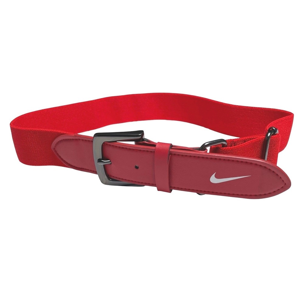 Nike Adult Baseball Softball Belt University Red One Size Fits Most